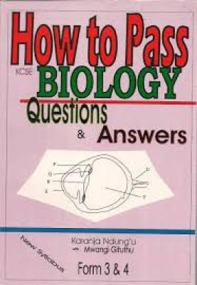 How To Pass 3 &amp; 4 Biology